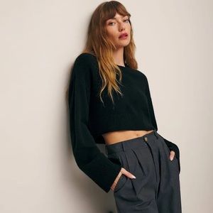 Reformation Paloma Cropped Cardigan